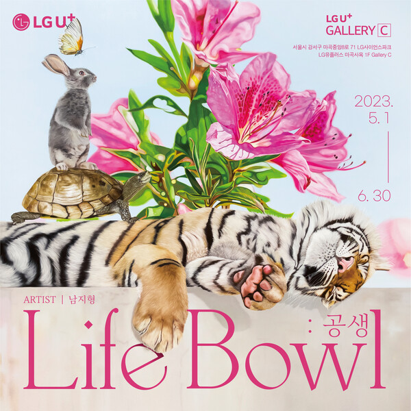 남지형 작가의 'Life Bowl : 공생' 展 포스터. 사진=더 트리니티 갤러리