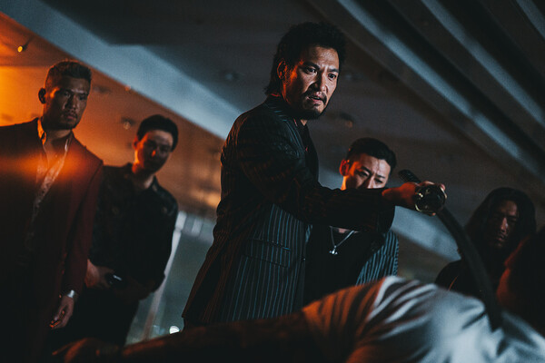 영화 '범죄도시3' 일본인 빌런 아오키 무네타카. 사진=에이비오엔터테인먼트