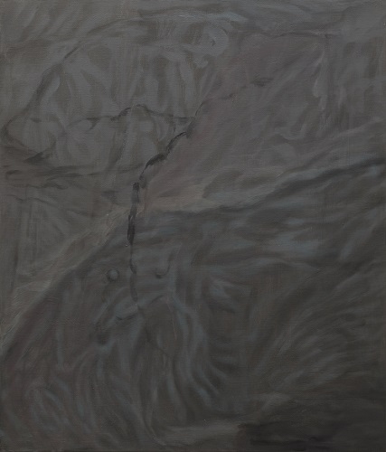 Gray Mountain, oil on canvas, 53.0 × 45.5cm, 2023